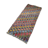 Coureur Kilim Turc Vintage, 137 x 58 cm