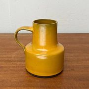 Minimalist carafe vase by BKW Böttger Keramik Wandsbek, Hamburg, Germany, 1960s.