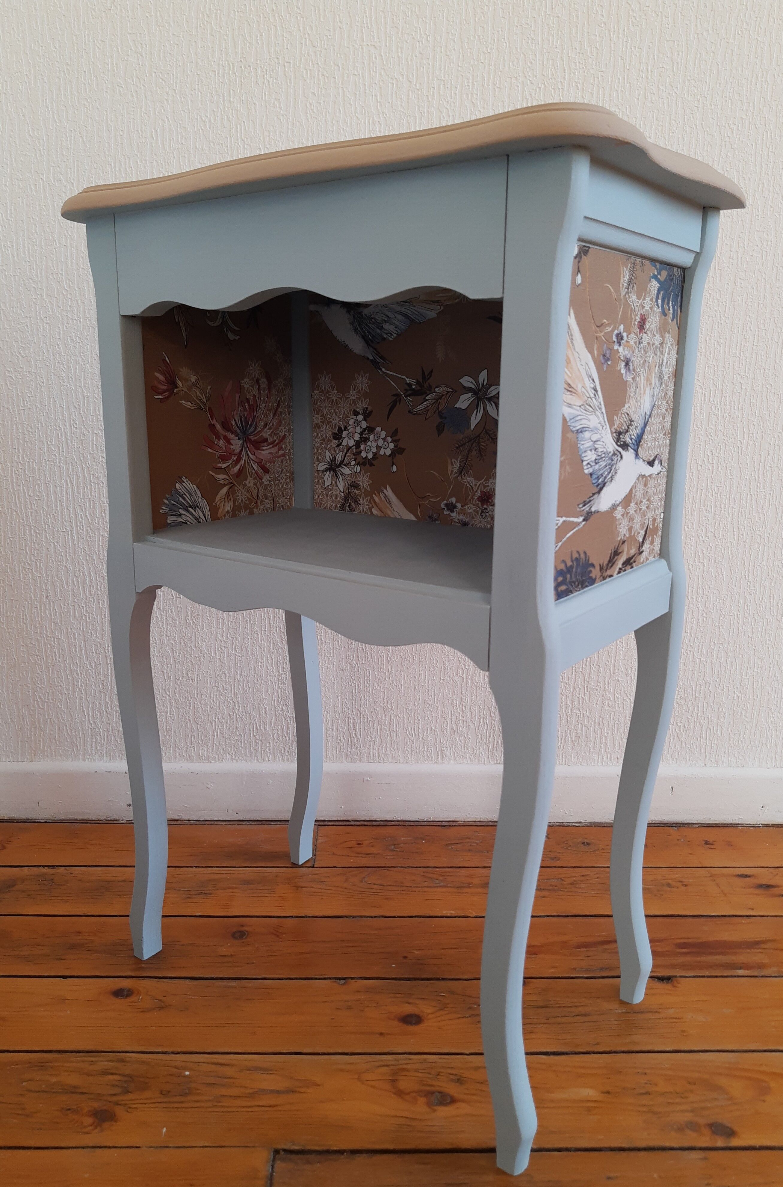 Revamped bedside table