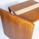 Dining table with extentions in teak designed by Henning Kjærnulf from the 1960s.