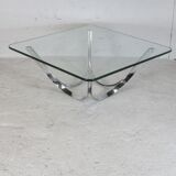 Roger Sprunger square coffee table, Dunbar edition, USA, circa 1970
