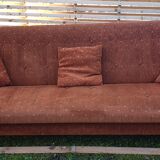 Three-seater sofa bed