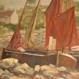 Huile sur toile