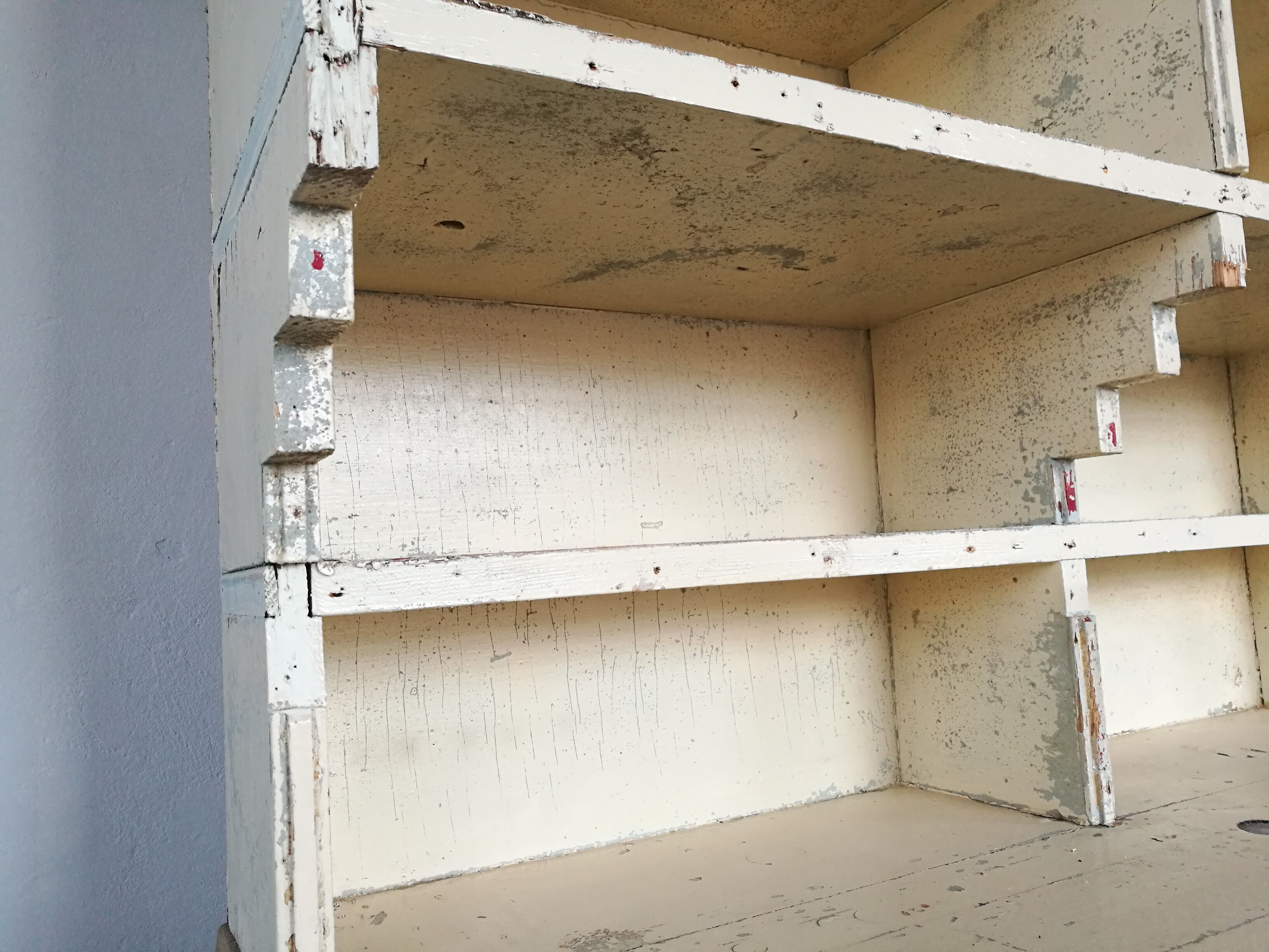 Craft furniture, grocery shelf