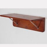 Vintage wooden shelf from the 1950s