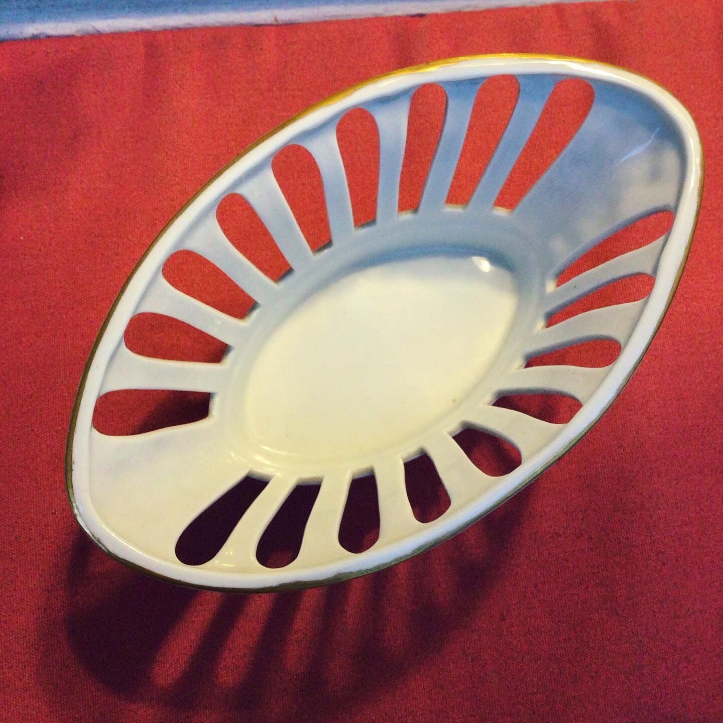 Limoges porcelain soap holder