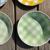 Set of 9 Digoin plates Scottish model