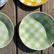 Set of 9 Digoin plates Scottish model