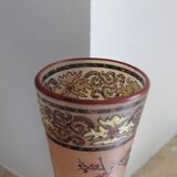 Legras glass cornet vase, "Spring" model (1900 - 1910)