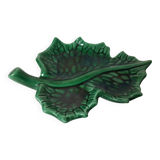 Leaf-shaped ceramic pocket emptier, Ferlay creation (Vallauris)