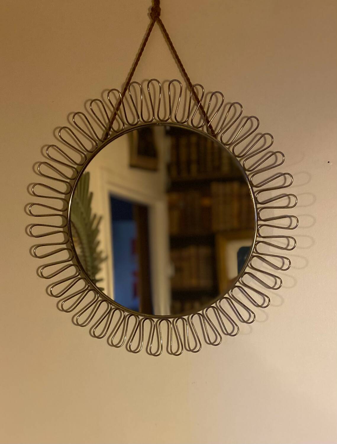 Miroir Loop attribué à Josef Frank, 1950s