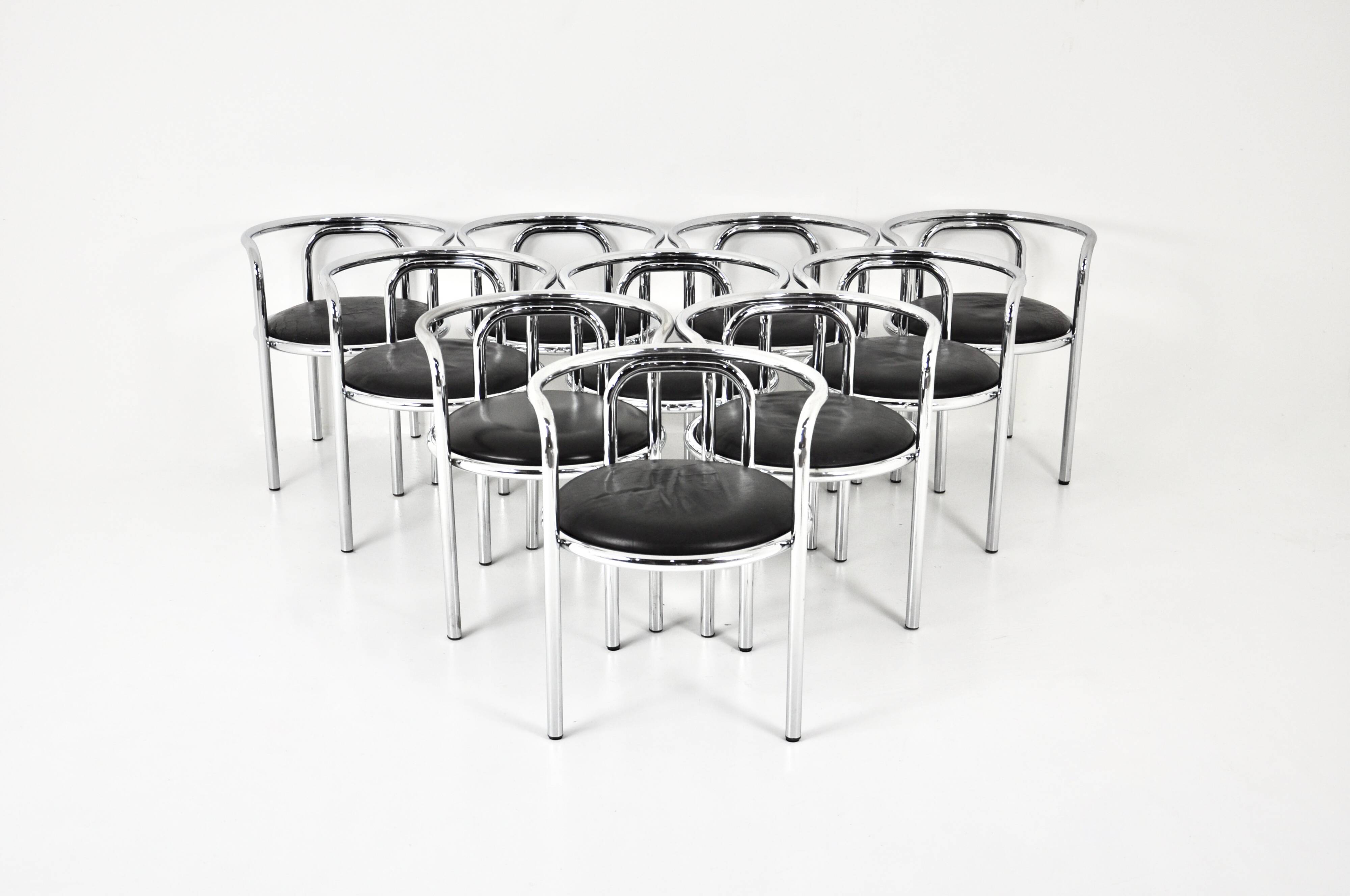 “Locus Solus” chairs by Gae Aulenti for Poltronova, 1960s