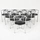 “Locus Solus” chairs by Gae Aulenti for Poltronova, 1960s