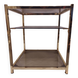 Hollywood Regnecy dlg Dewulf coffee or side table published by Belgo Chrome