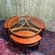 Mid century retro vintage teak round coffee  table by Nathan 1960