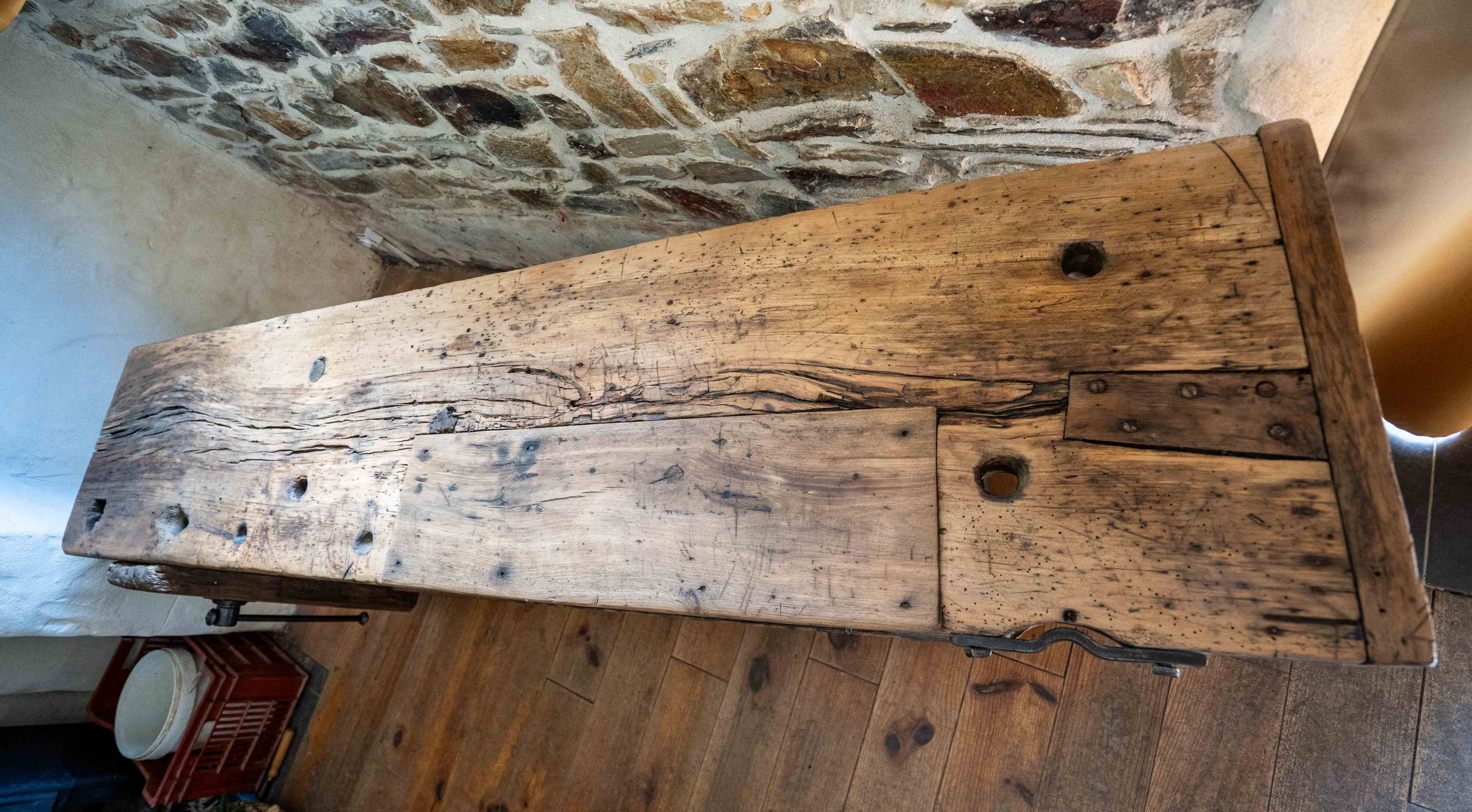 Restored old blacksmith's workshop