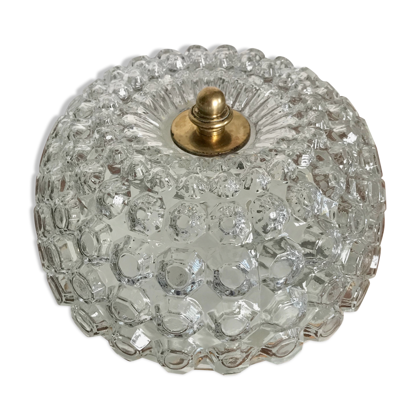 Limburg glass and brass ceiling