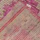Tapis de Couloir Anatolien Fuchsia, Motifs Géométriques Vintage, 94x324 Cm