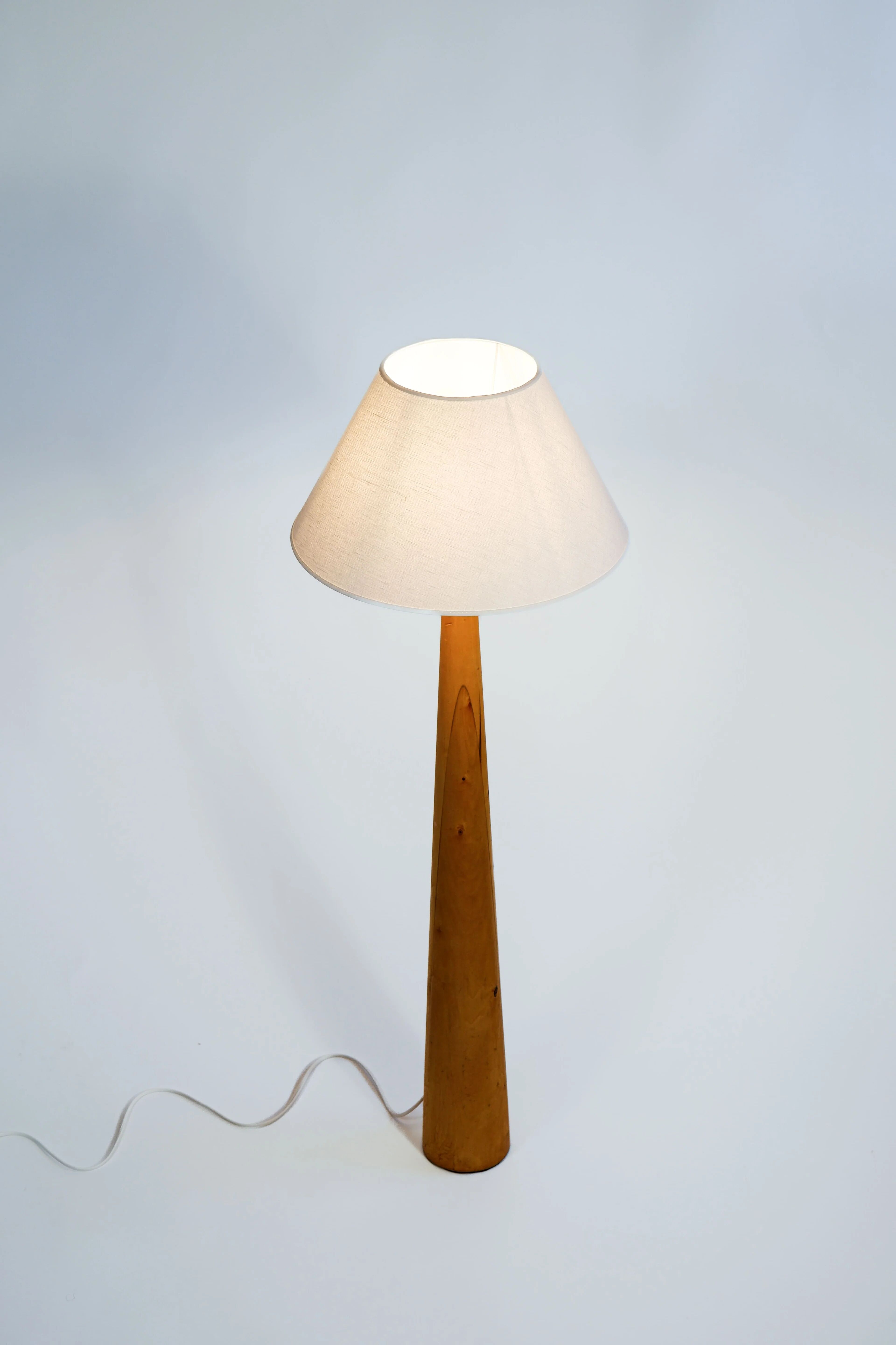 Swedish mid-century floor lamp, around 1960.