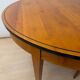 Extendable Biedermeier table in cherry wood, South Germany, 1880