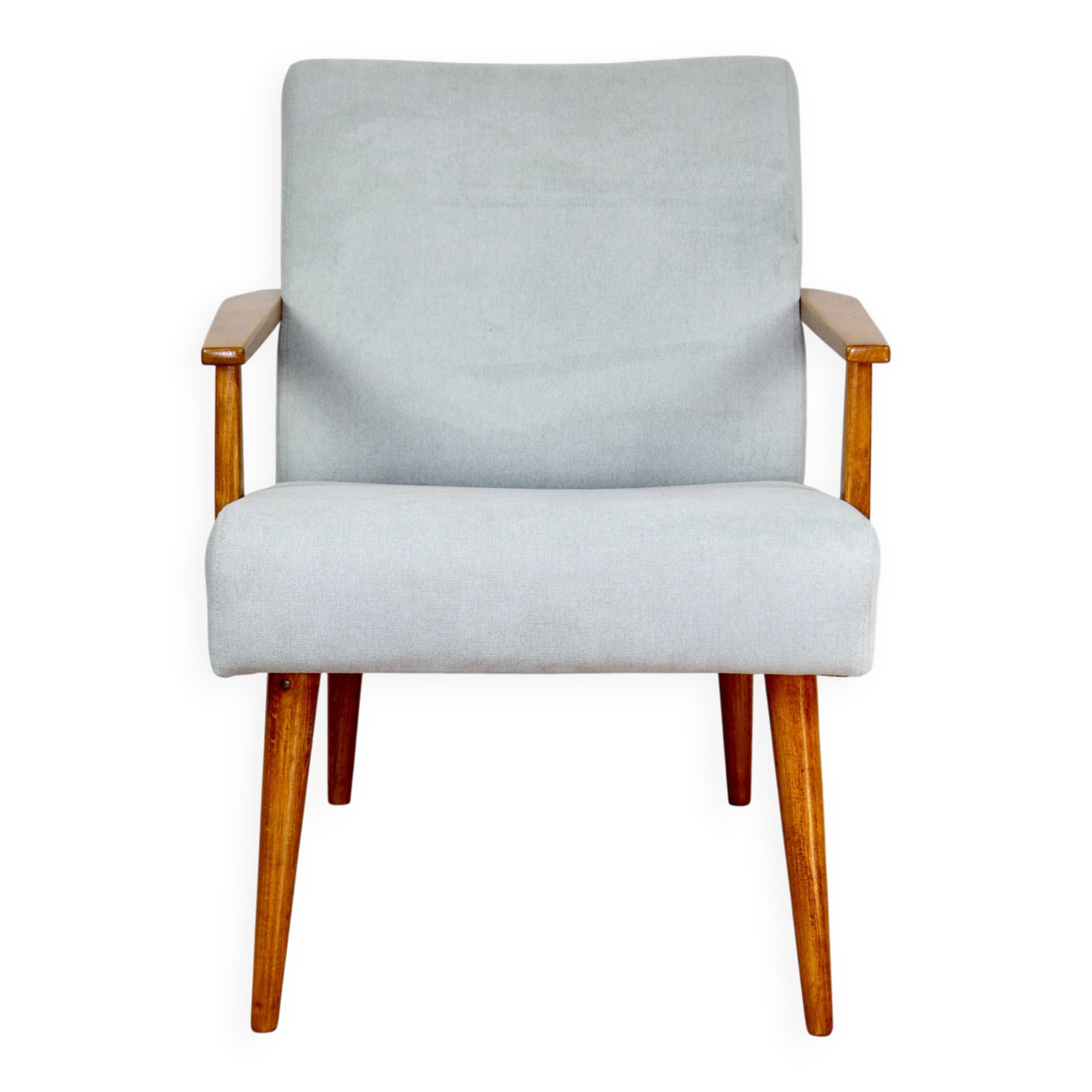 Vintage armchair with armrests Loft - blue sky