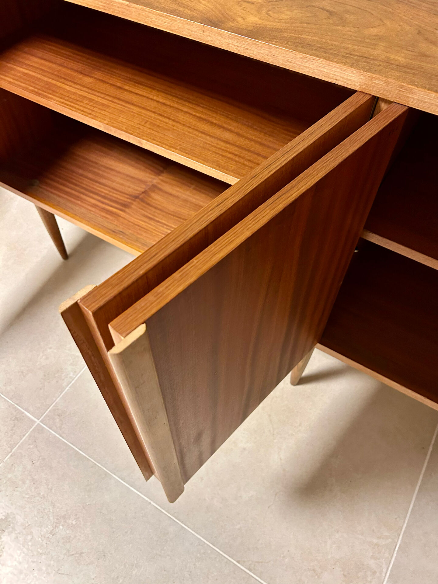 Low Scandinavian-style sideboard