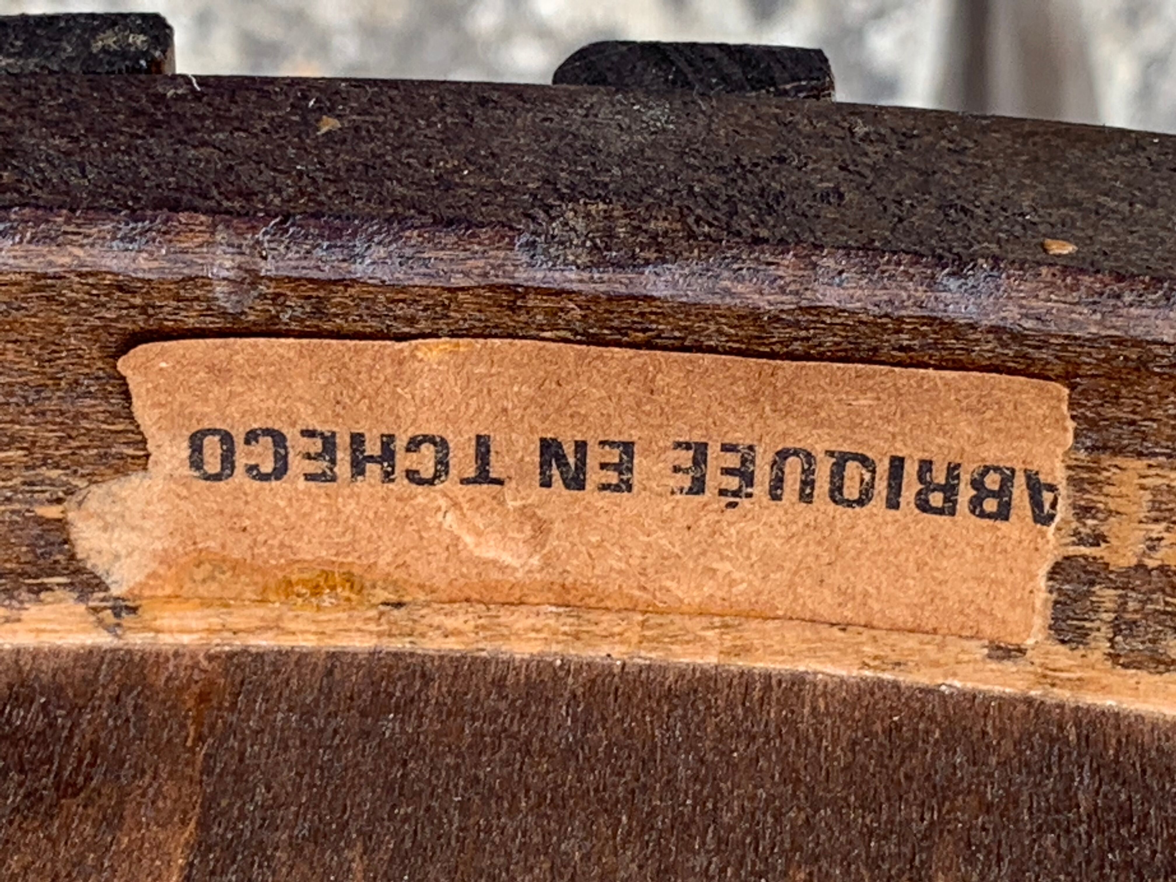 Bistro chairs 1950 made in Czechoslovakia