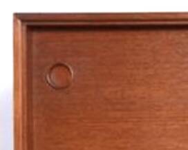 Vintage Scandinavian sideboard in teak.