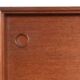 Vintage Scandinavian sideboard in teak.