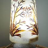 Lampe herbier pierre et algues