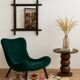 Vintage bamboo mirror from the 60s