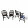 4 x Classic Georgian Bow and Stick Back Windsor Chair / Crinoline stretcher chairs