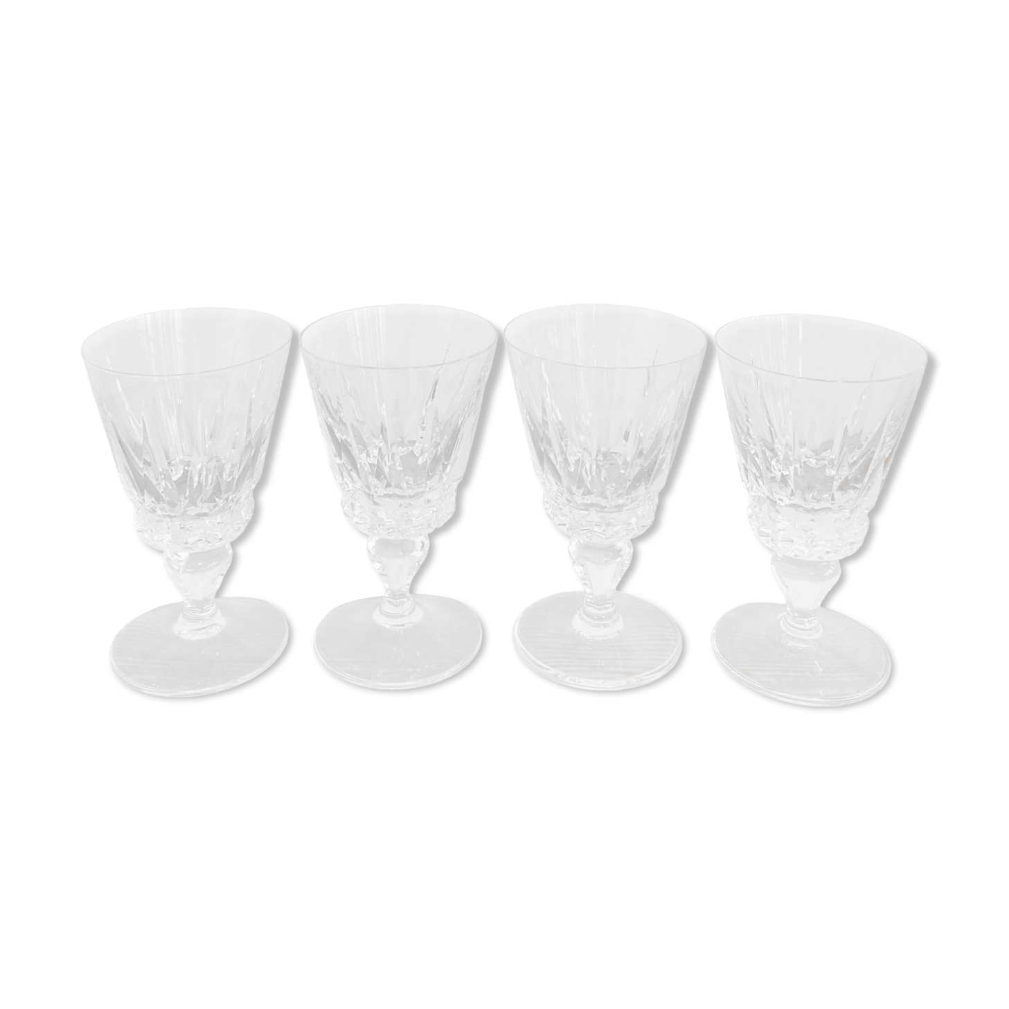 Set of 4 glasses wine Saint Louis model Guernsey