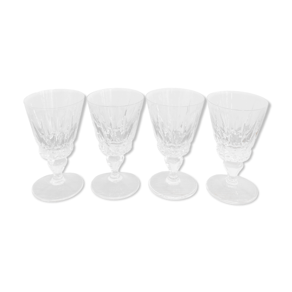 Set de 4 verres vin Saint Louis modèle Guernesey