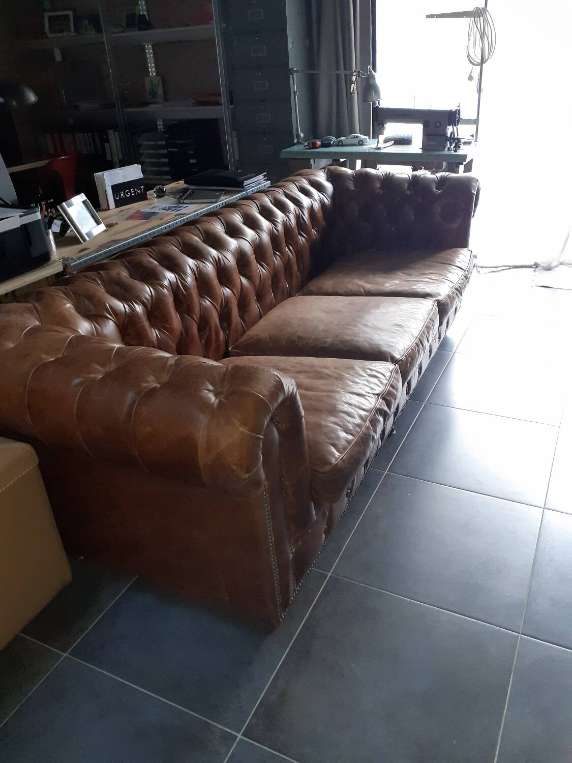 Chesterfield sofa
