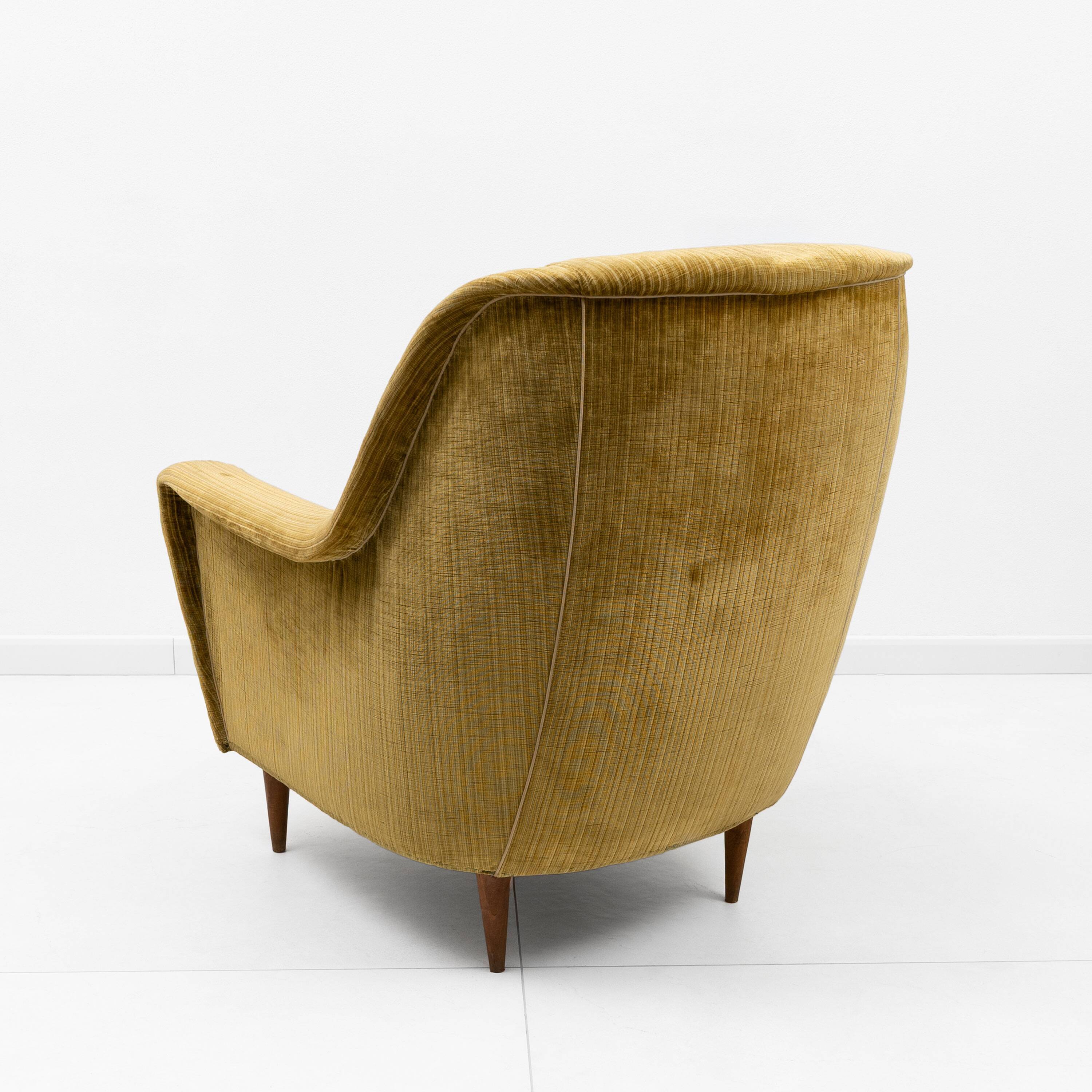 Ico Parisi Mid-Century Modern Italian Armchairs for Ariberto Colombo, 50s