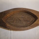 ancien moule a beurre en bois
