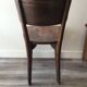 Bistro chair in wood, Baumann style.