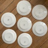 Assiettes Digoin Sarreguemines
