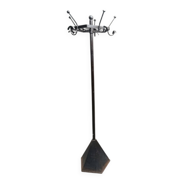 Portemanteau sur pied des annees 70