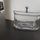 Transparent spices pot