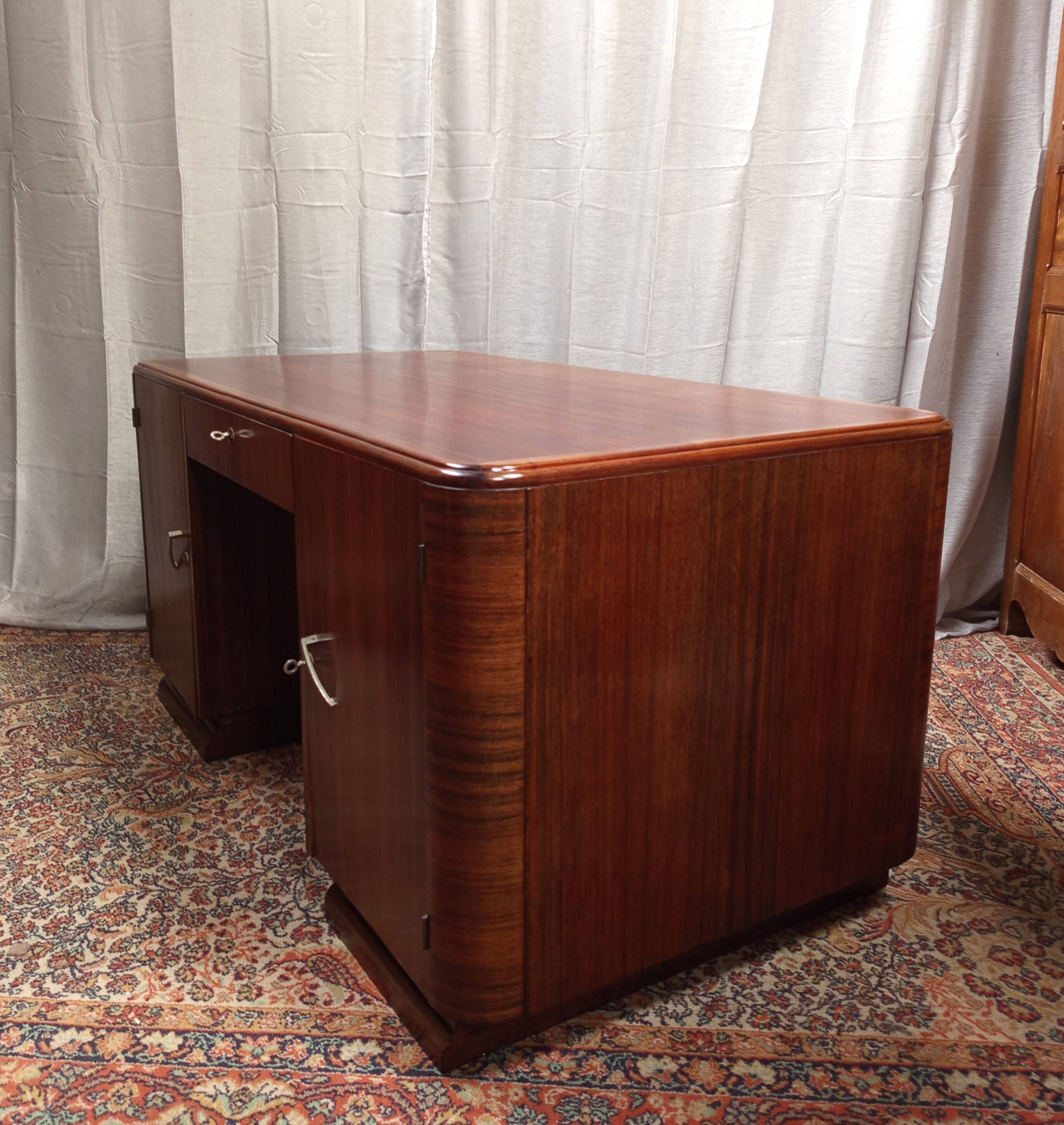 Bureau Art Déco en palissandre
