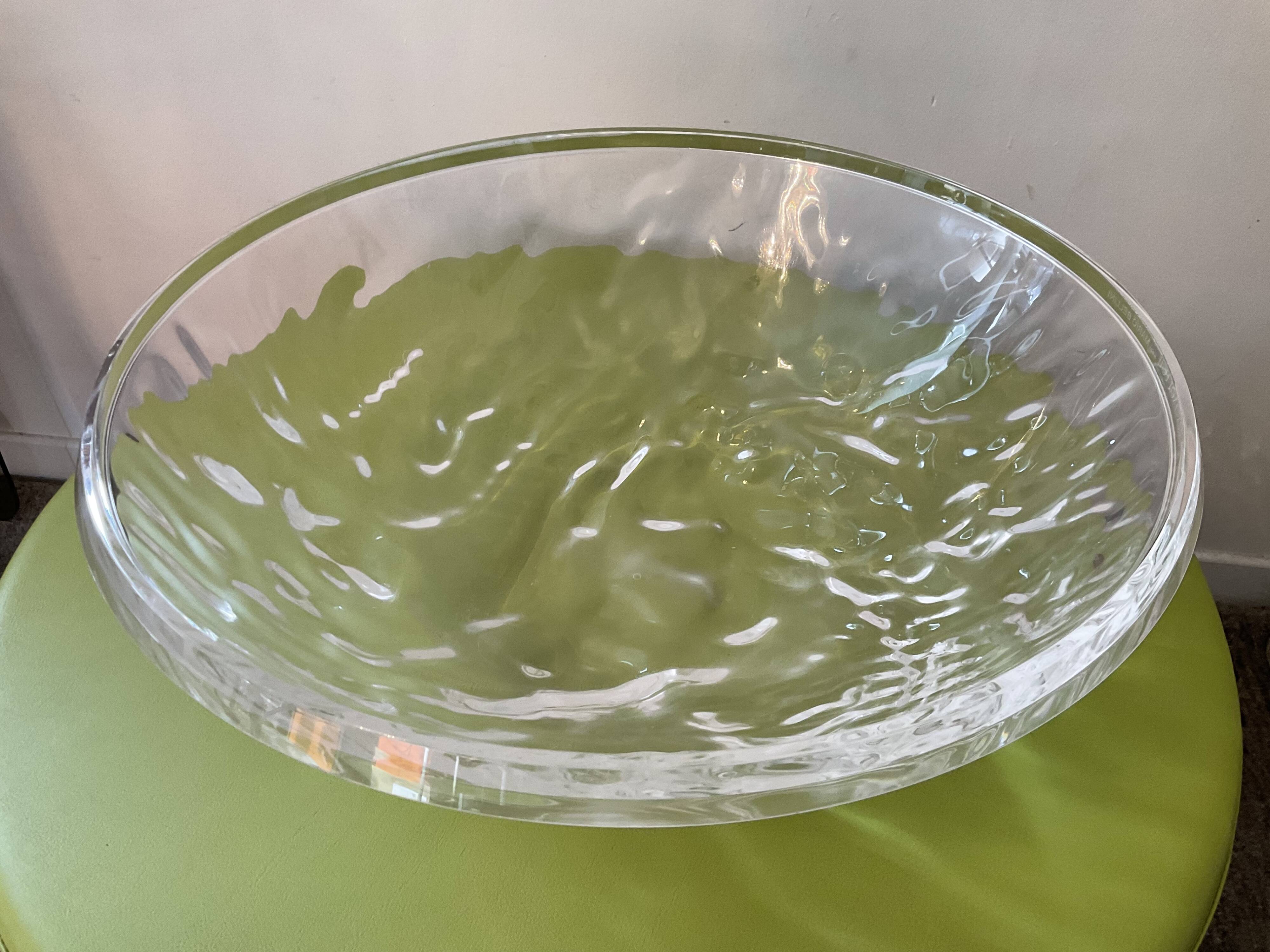 Salad bowl "Moon" by Ferrucio Laviani for Kartell D45cm