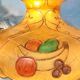 Resin suspension "Fruits" 1940s
