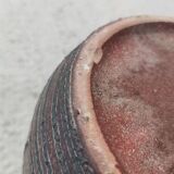 Mid Century Modern Ceramic Floor Vase – Vintage Maritime Ship Design –