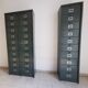 Metal cabinet with strafor valves