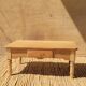 Bamboo coffee table - refurbished - unique piece