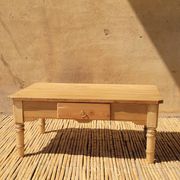 Bamboo coffee table - refurbished - unique piece