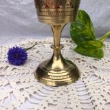 Golden brass incense holders INDIA.