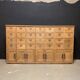 Notary's trade furniture with oak valve